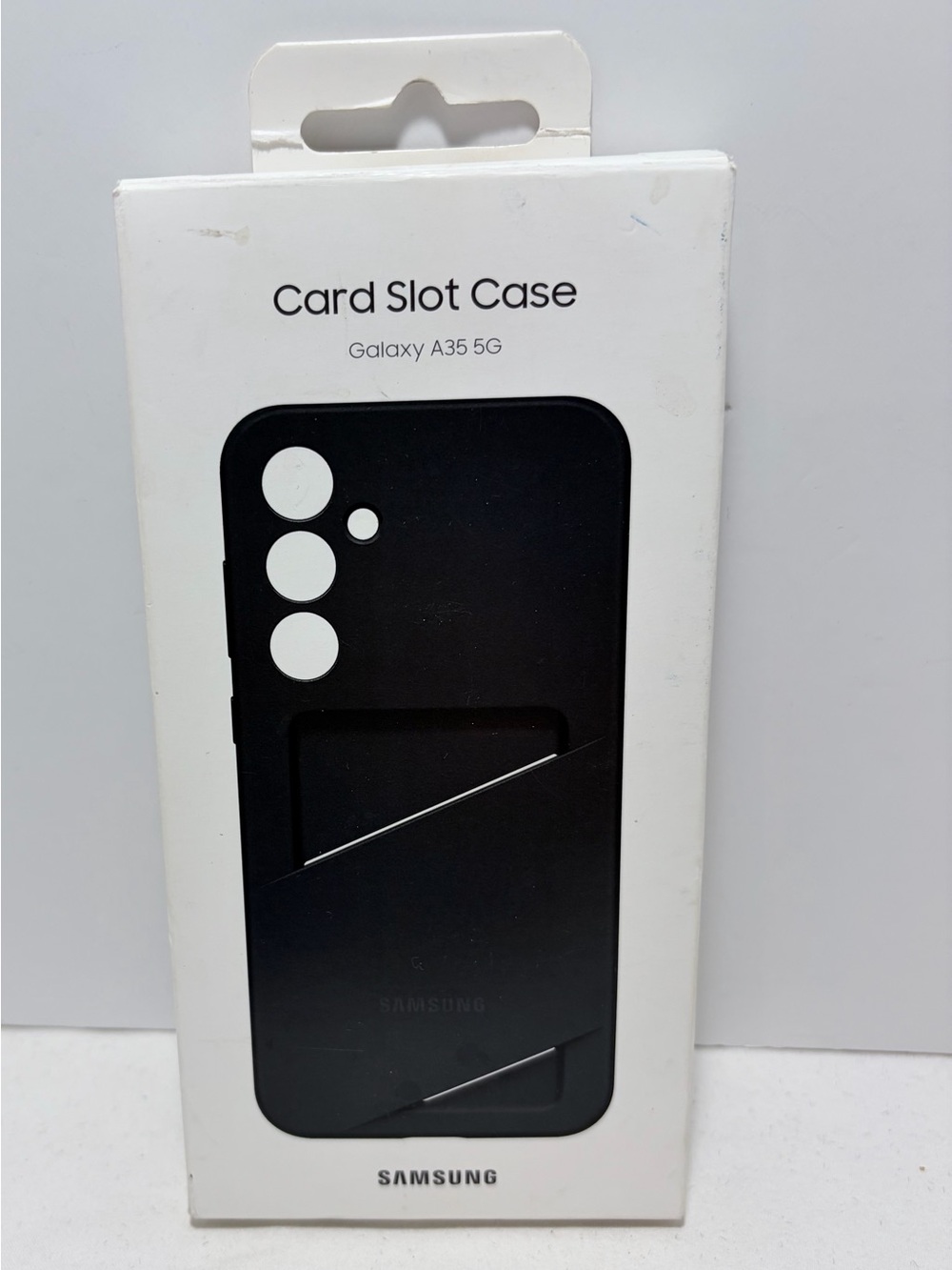 Samsung Black Card Slot Case for Galaxy A35 5G